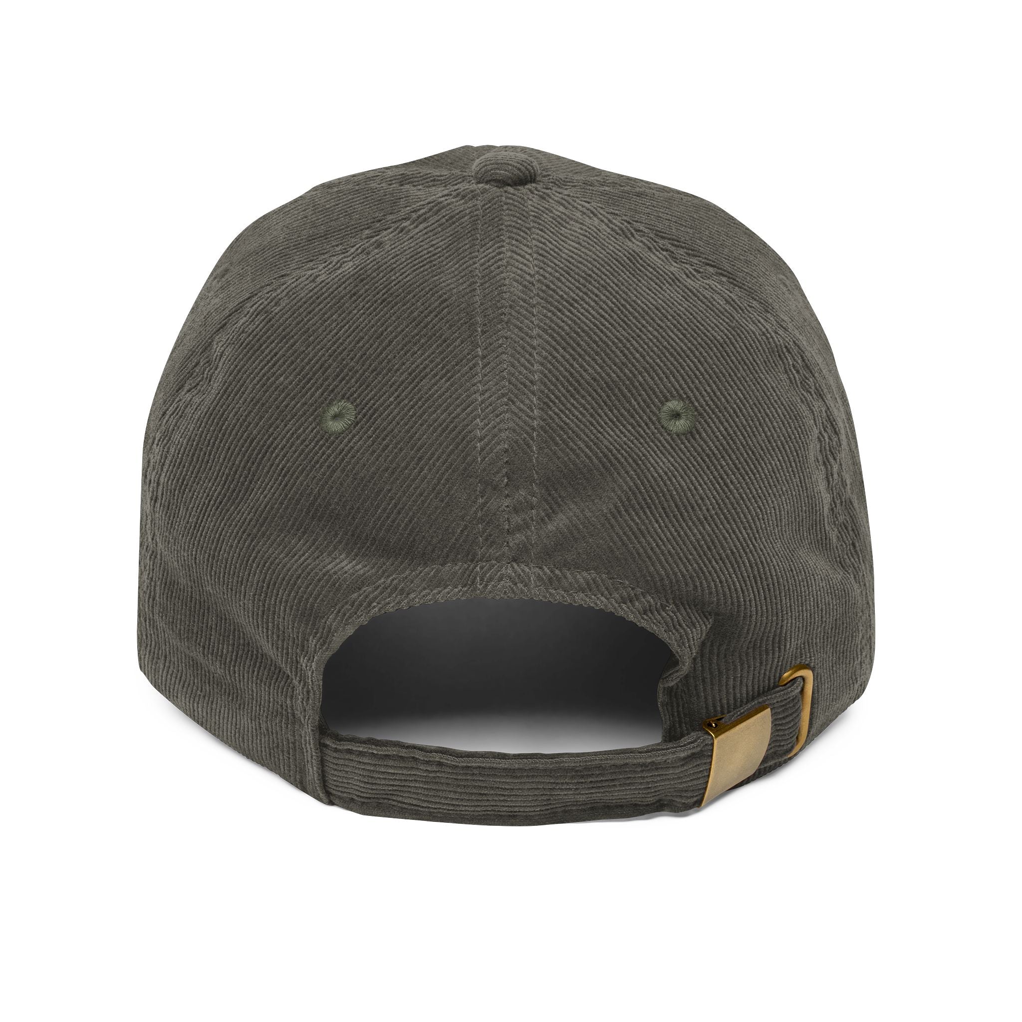 Embroidered Corduroy Cap — "black suv mom club"
