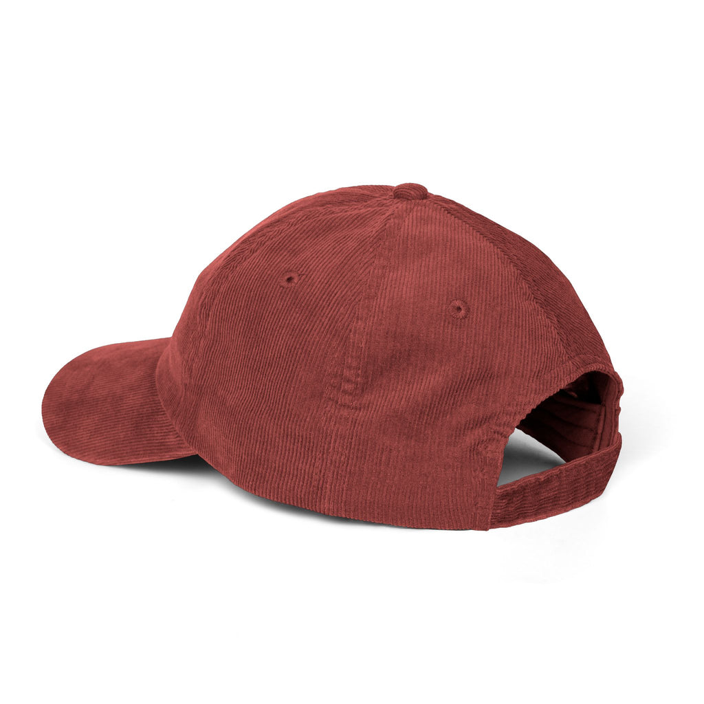 Embroidered Corduroy Cap — "black suv mom club"