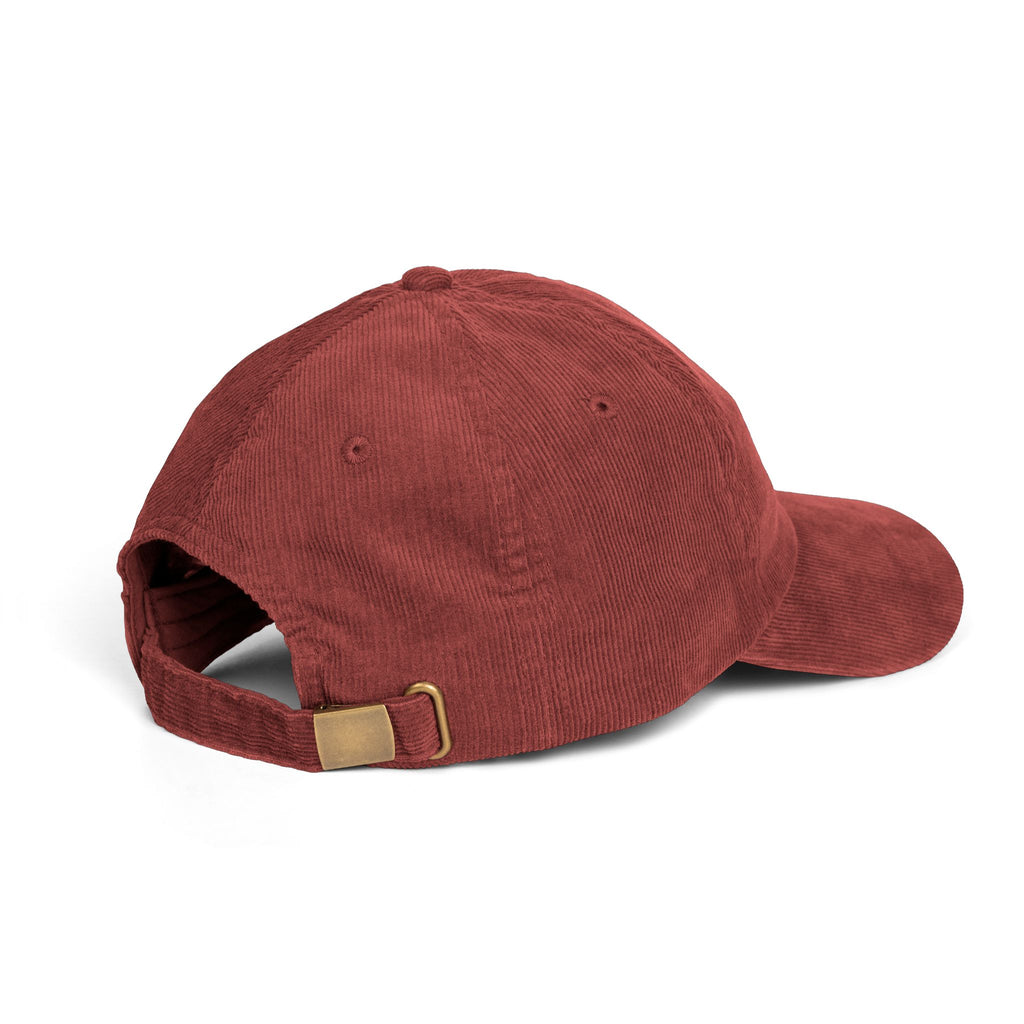 Embroidered Corduroy Cap — "black suv mom club"
