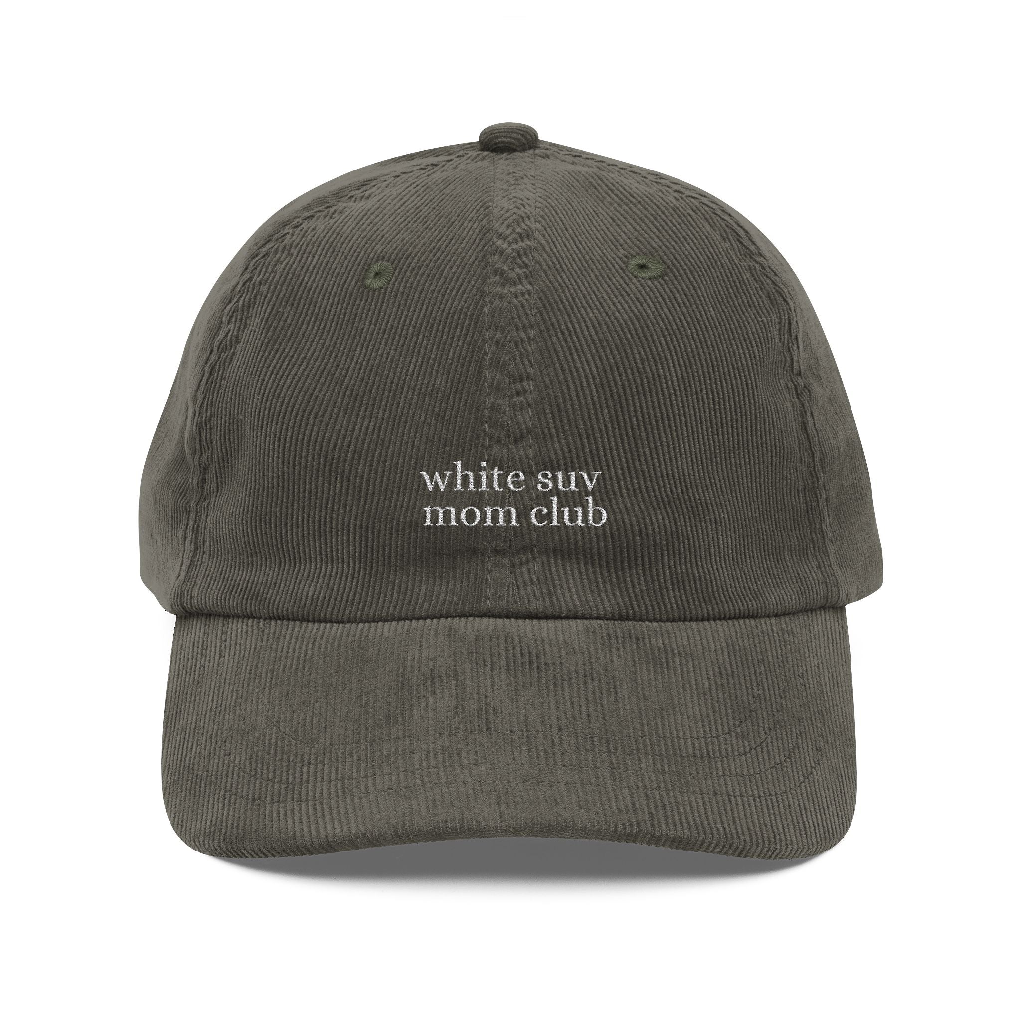 Vintage Corduroy Cap (Embroidery)