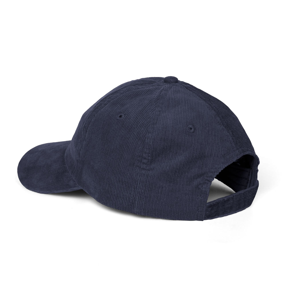 Embroidered Corduroy Cap — "black suv mom club"