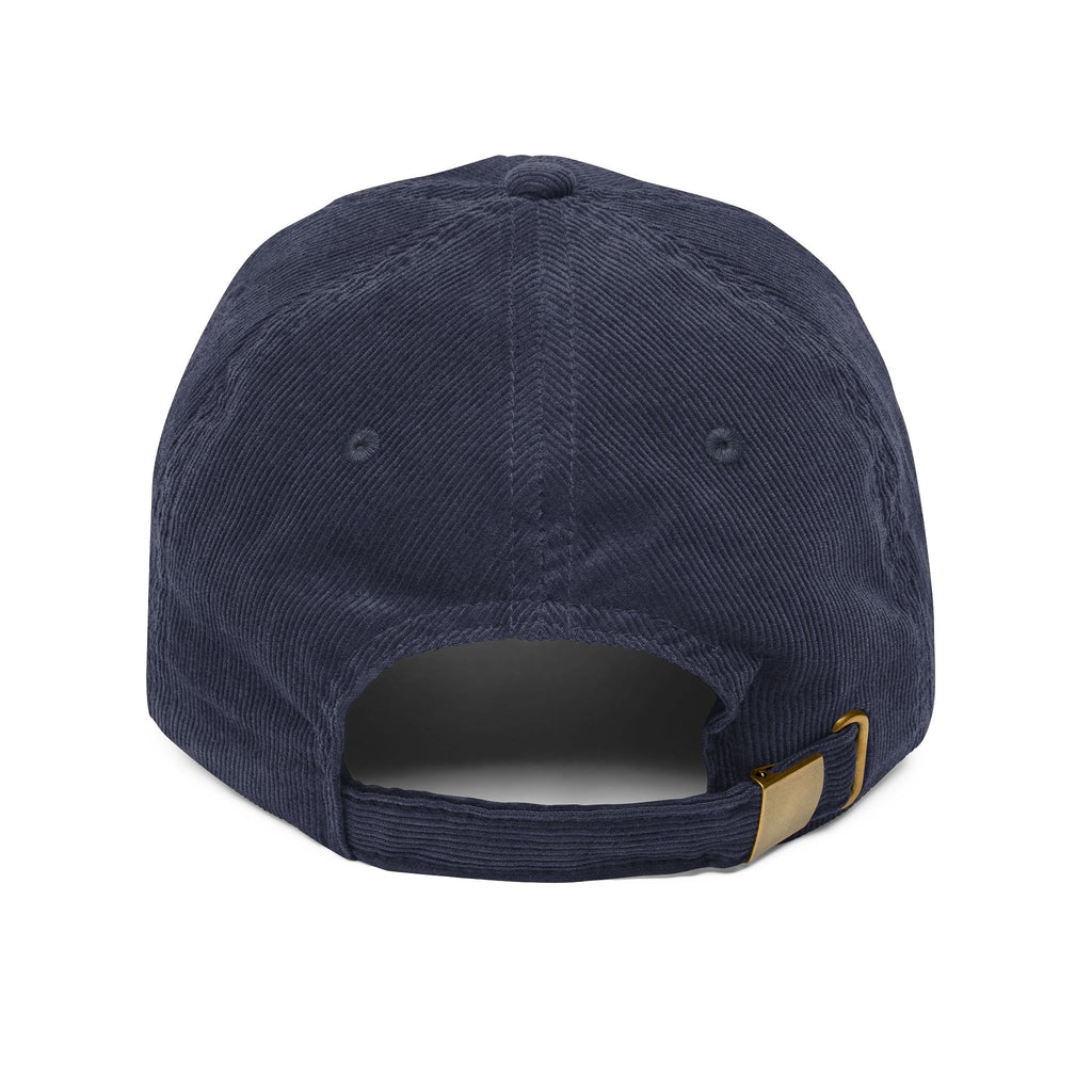 Embroidered Corduroy Cap — "black suv mom club"