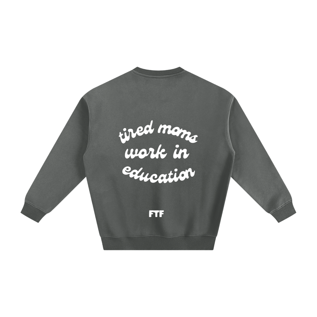 Education Moms- Crewneck Dark