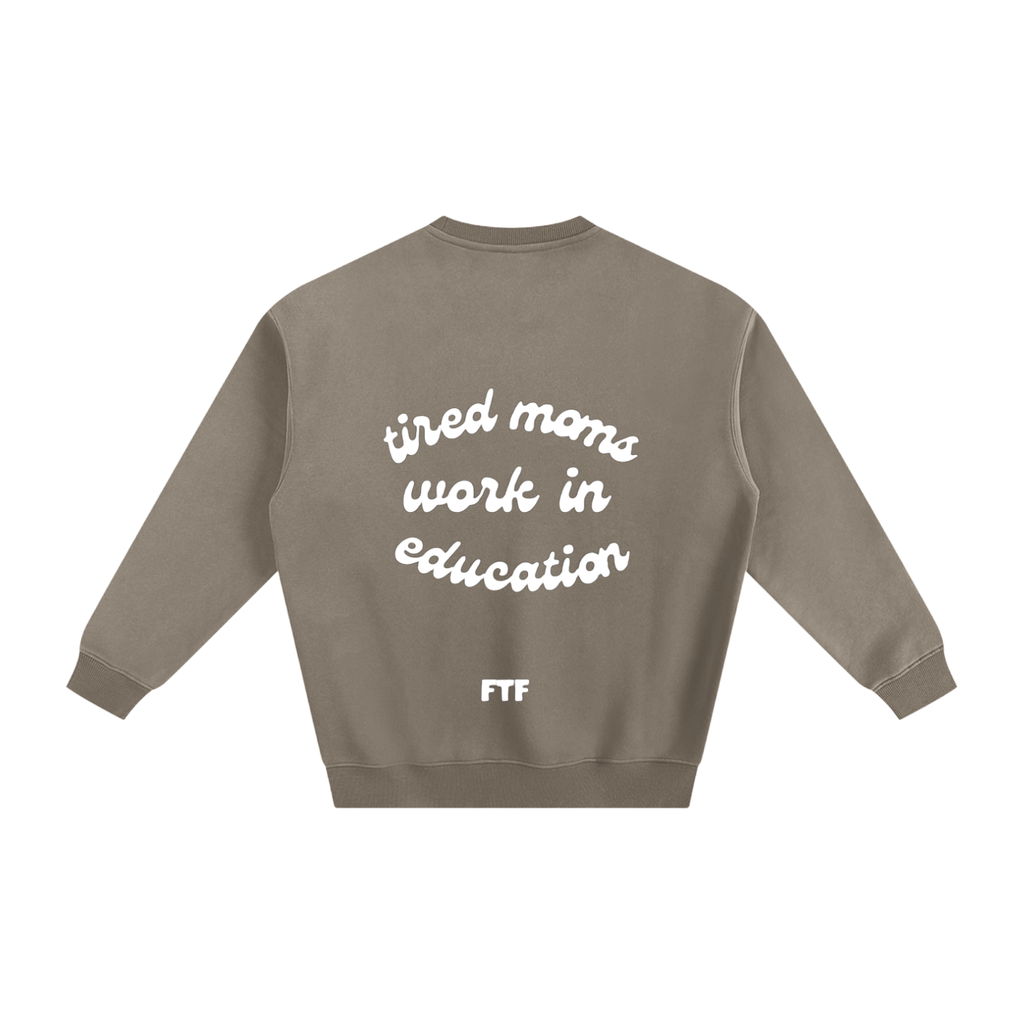 Education Moms- Crewneck Dark