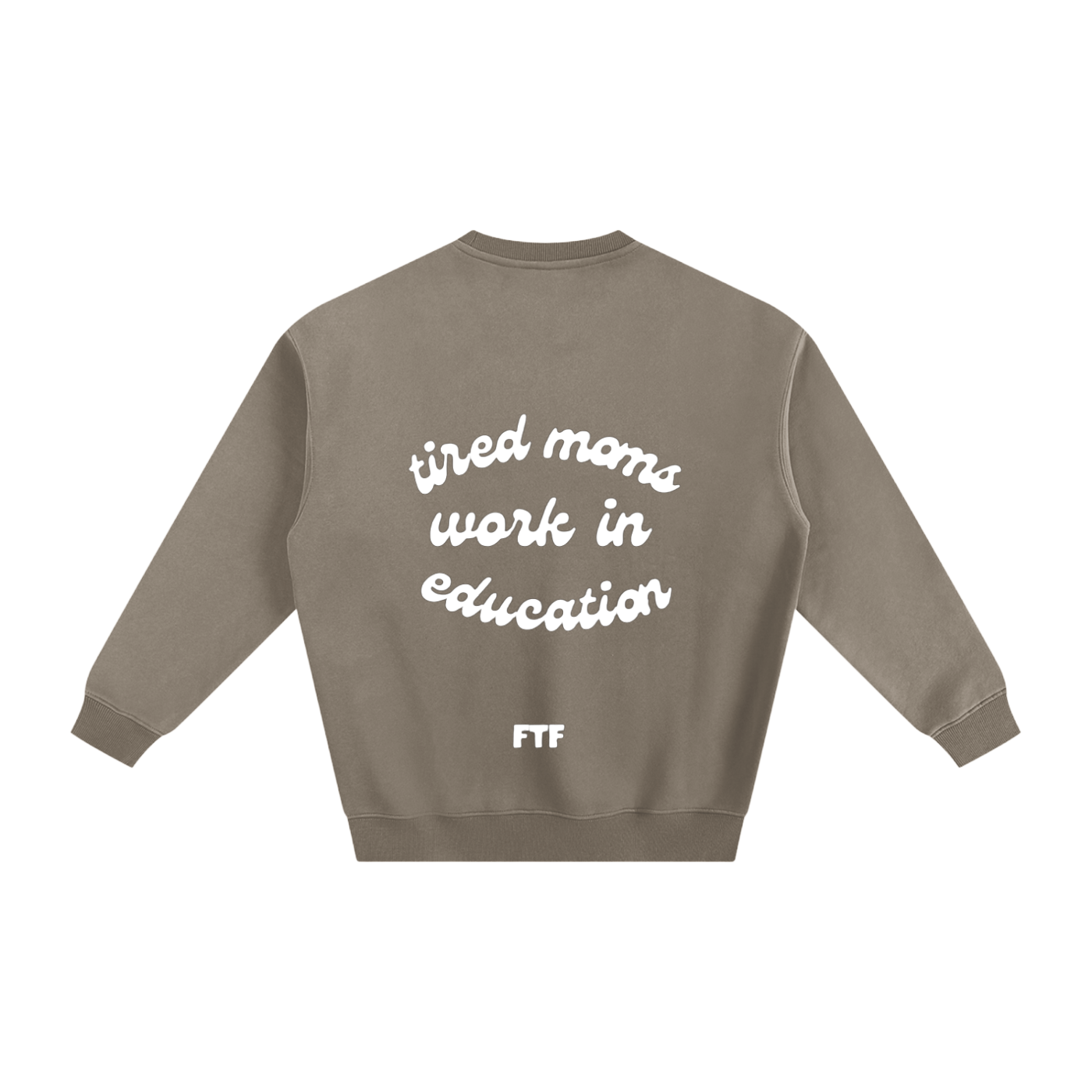 Education Moms- Crewneck Dark