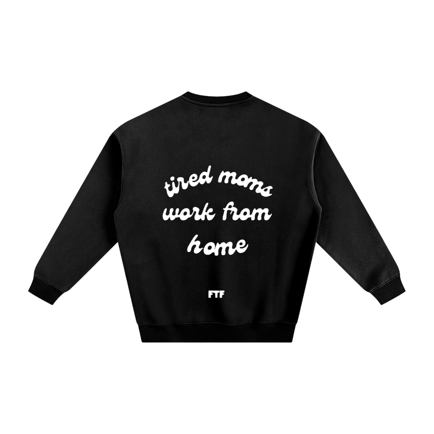 Work from Home- Crewneck Dark
