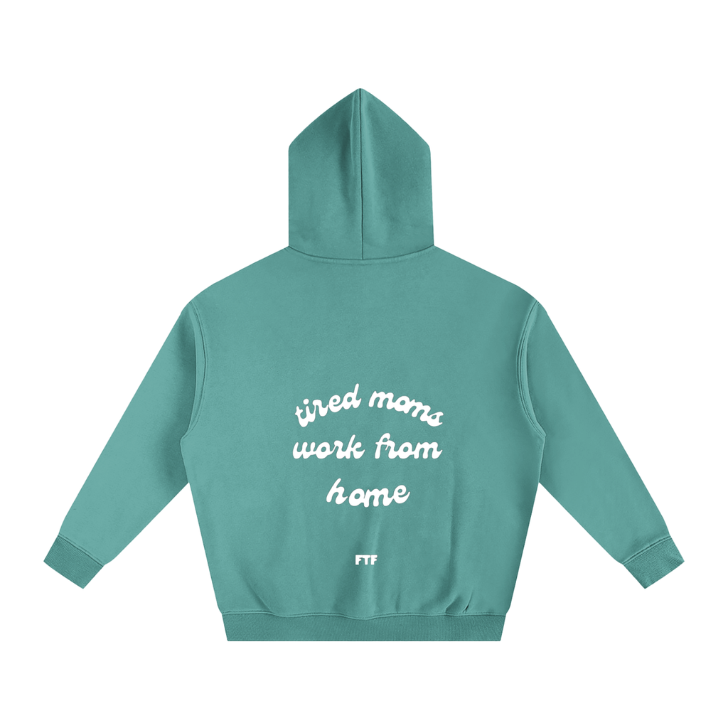 Work from Home Mom- Hoodie Dark