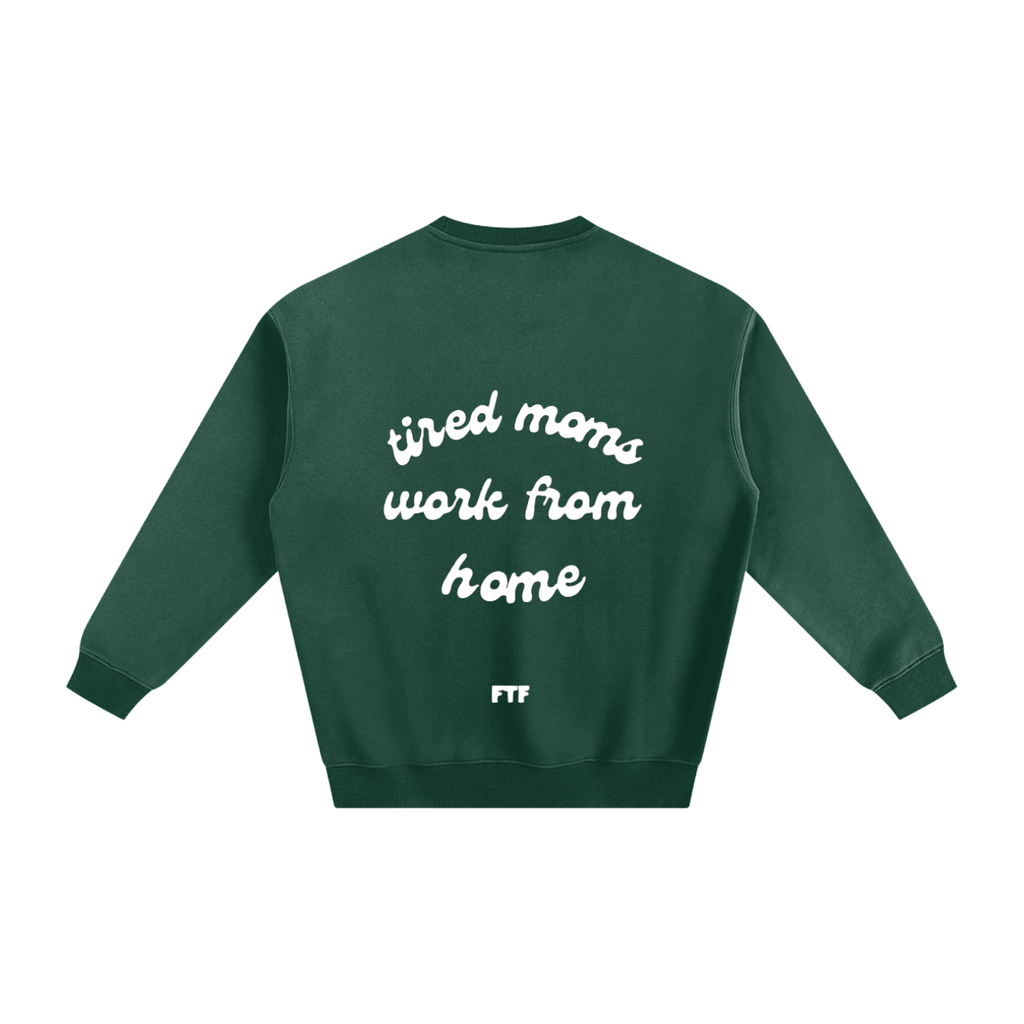 Work from Home- Crewneck Dark
