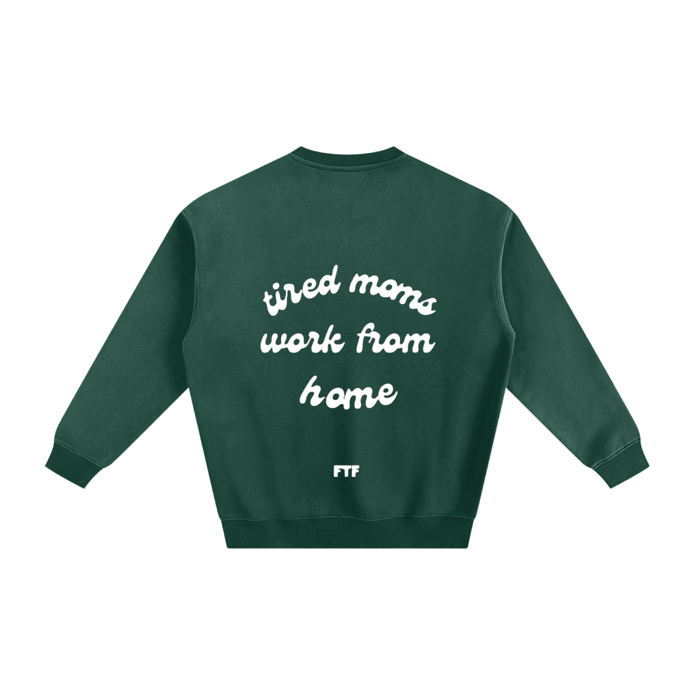 Work from Home- Crewneck Dark