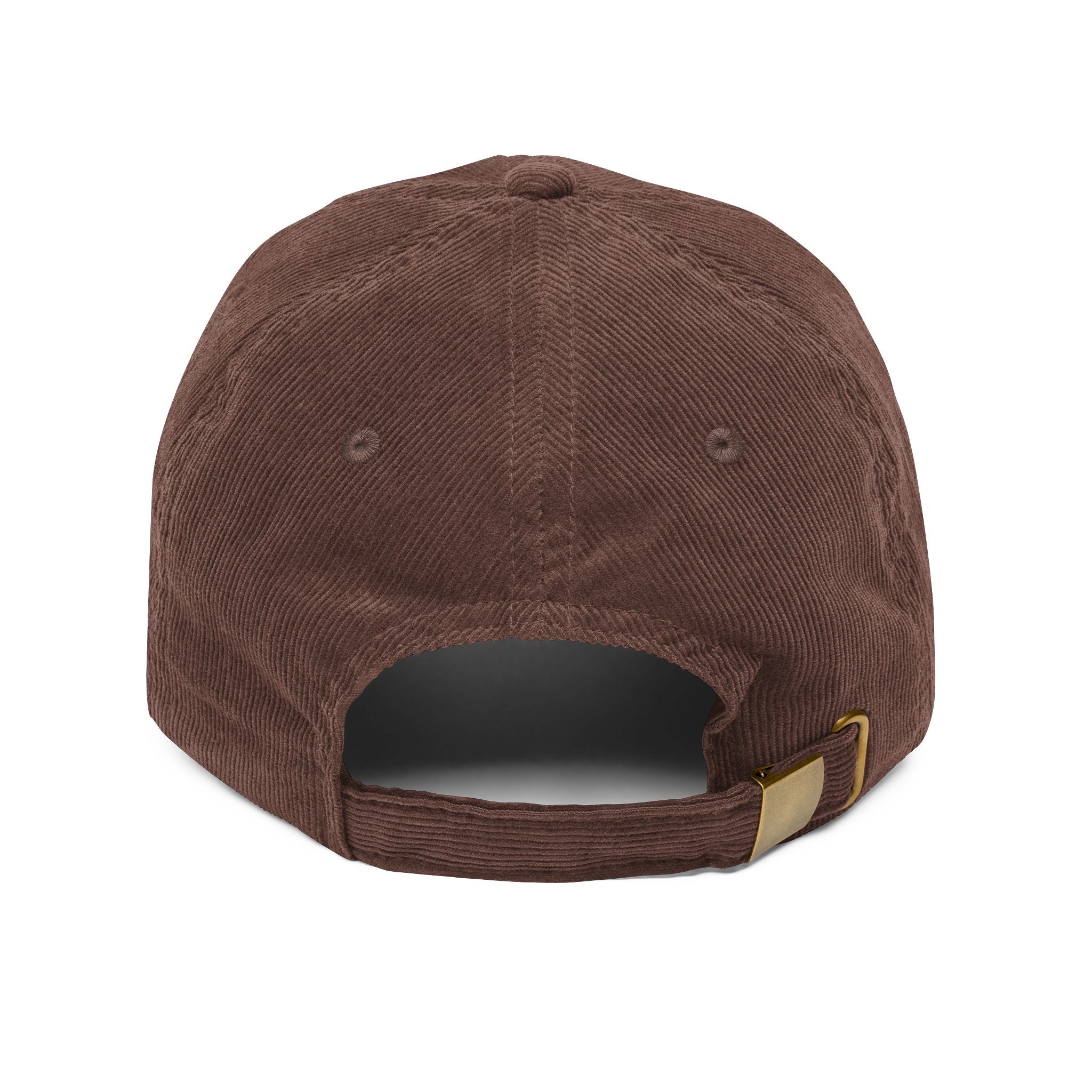 Embroidered Corduroy Cap — "black suv mom club"