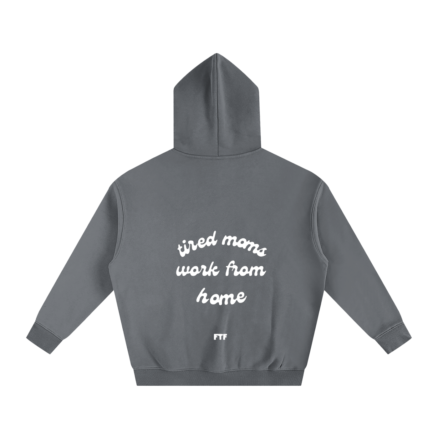 Work from Home Mom- Hoodie Dark