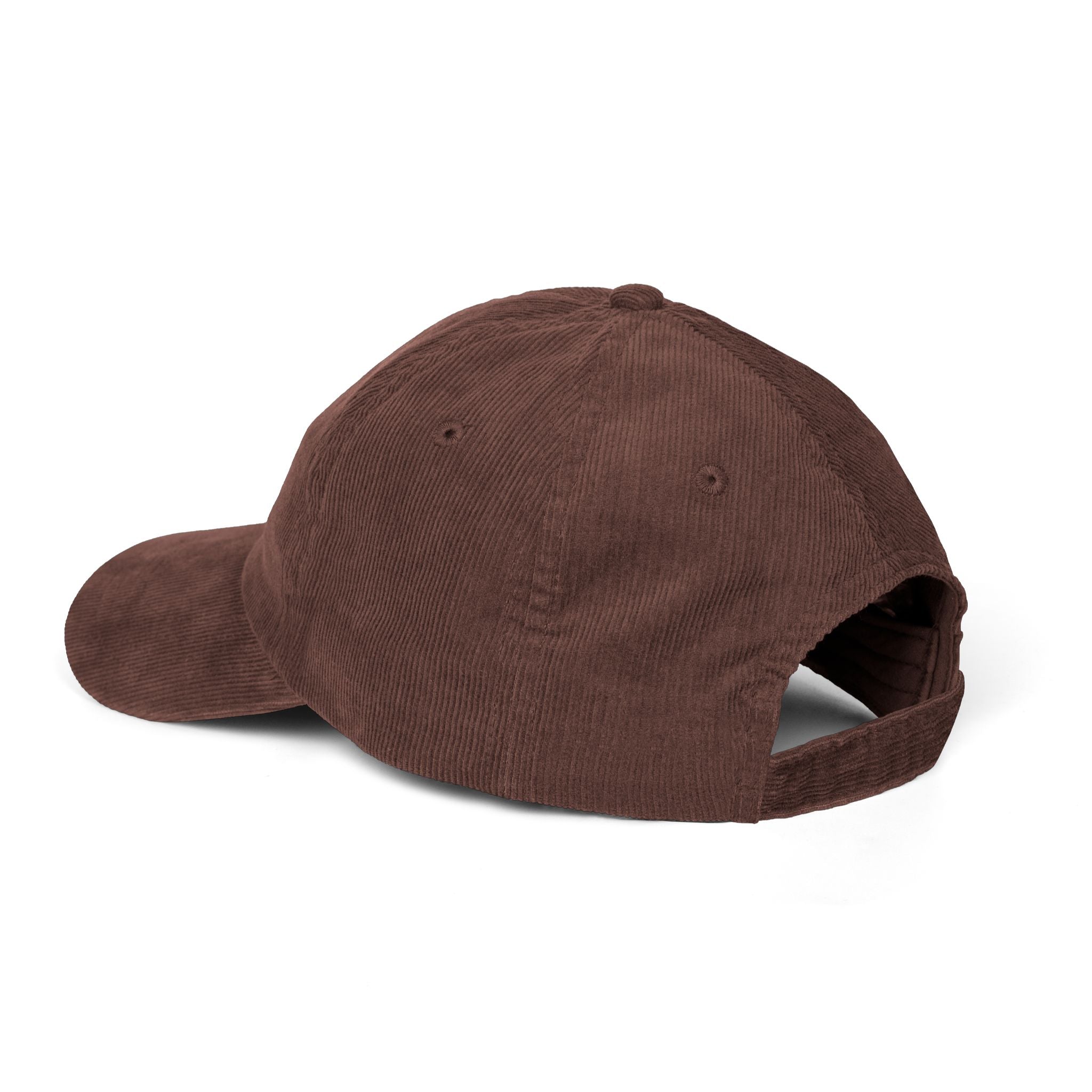 Embroidered Corduroy Cap — "black suv mom club"
