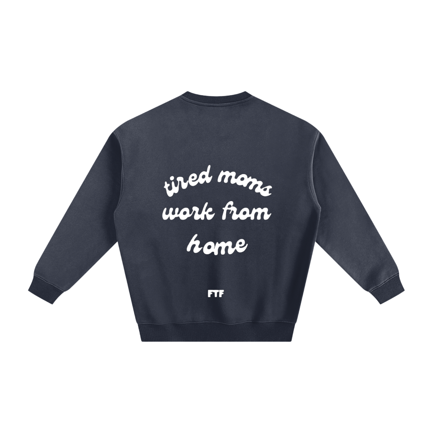 Work from Home- Crewneck Dark