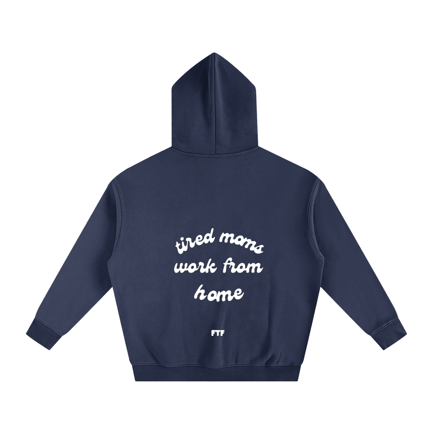 Work from Home Mom- Hoodie Dark