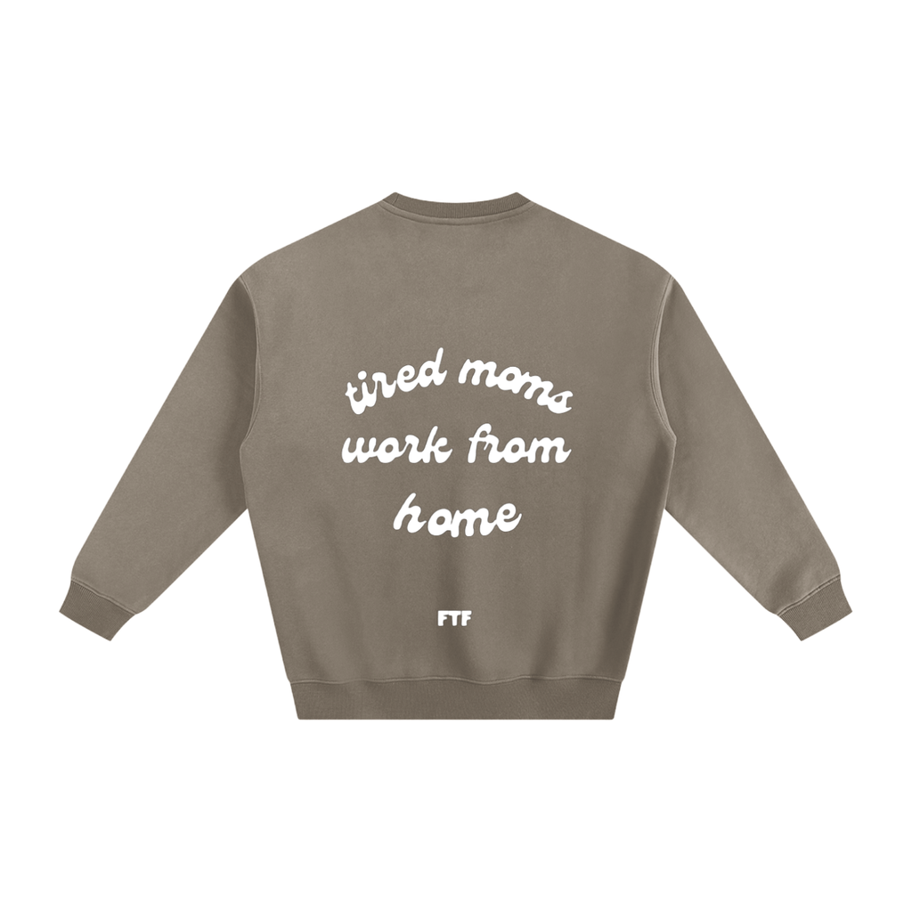 Work from Home- Crewneck Dark