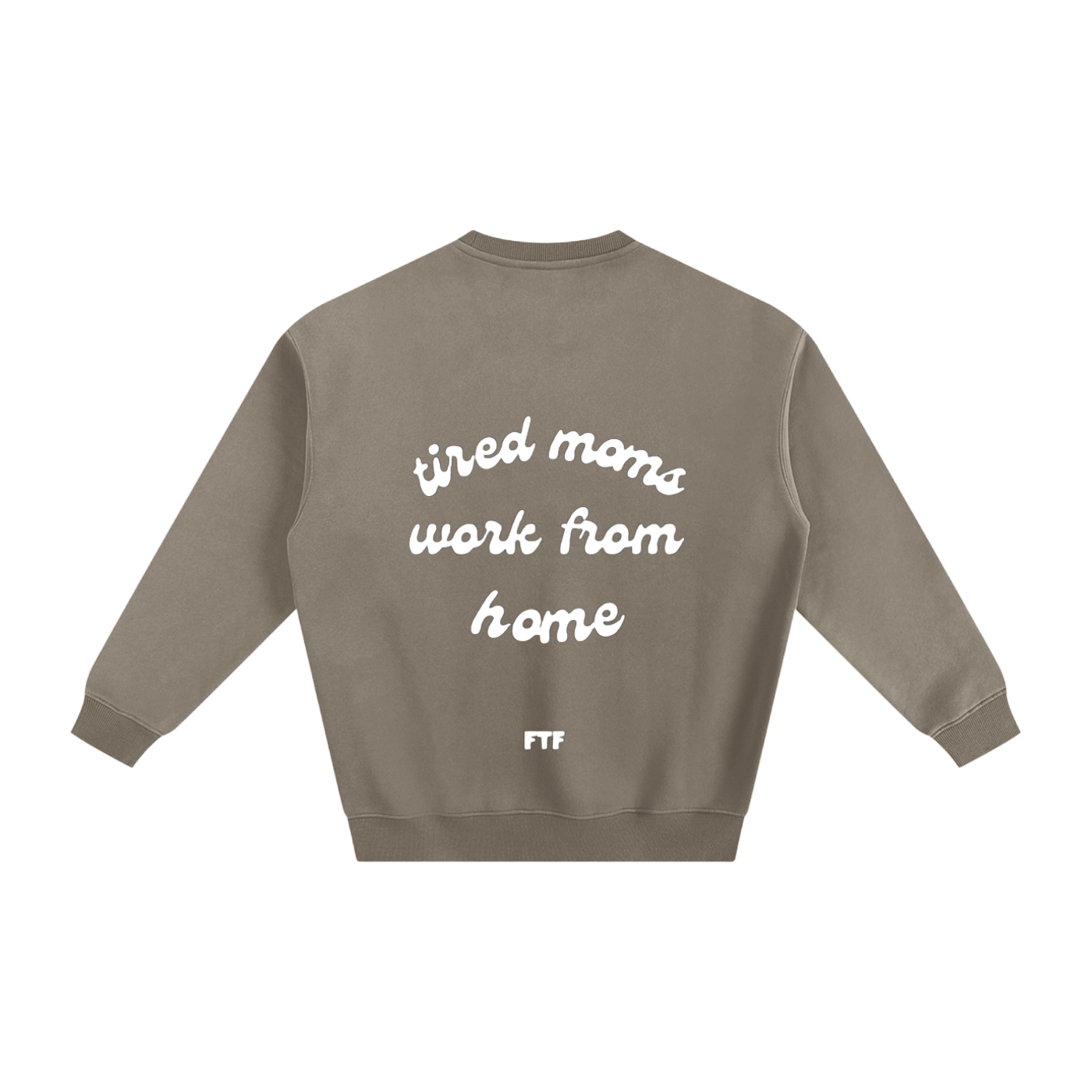 Work from Home- Crewneck Dark