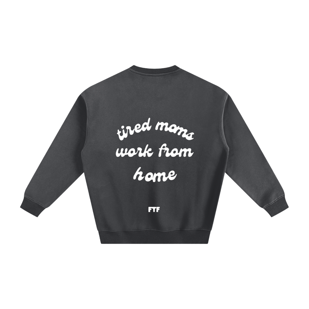 Work from Home- Crewneck Dark