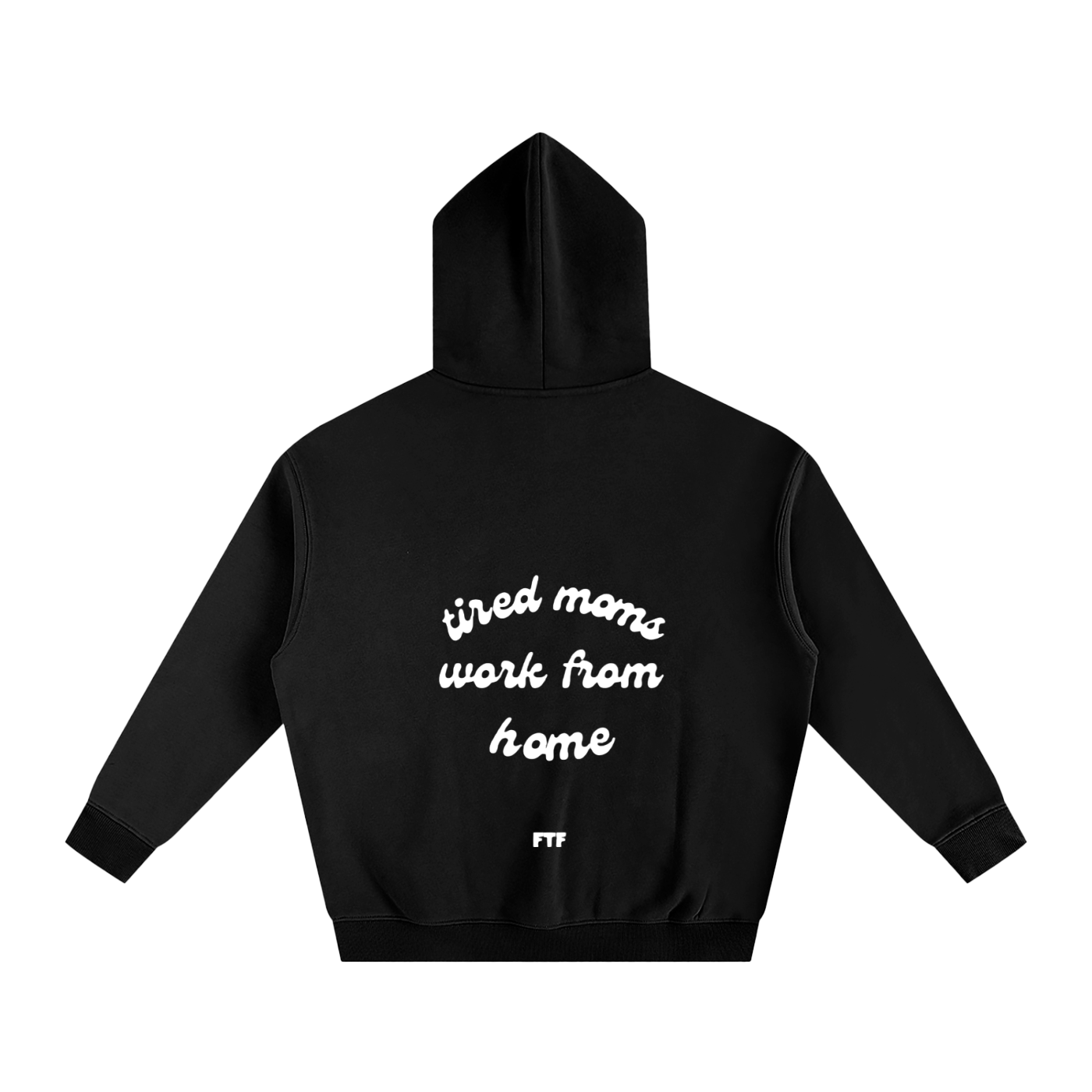 Work from Home Mom- Hoodie Dark